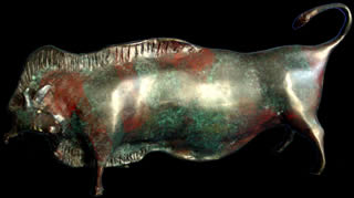 Bull Cast Bronze for sale