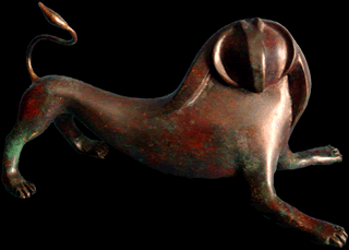Lion Bronze Sculpture