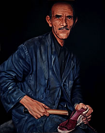Cobbler Casablanca Oil Painting