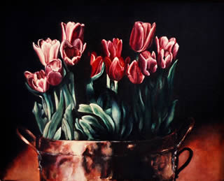 Tulips Oil Painting