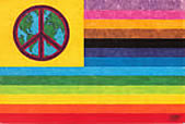Purchase Peace Items - Flags, Buttons and Cards for sale