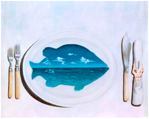 Fish Platter Poster